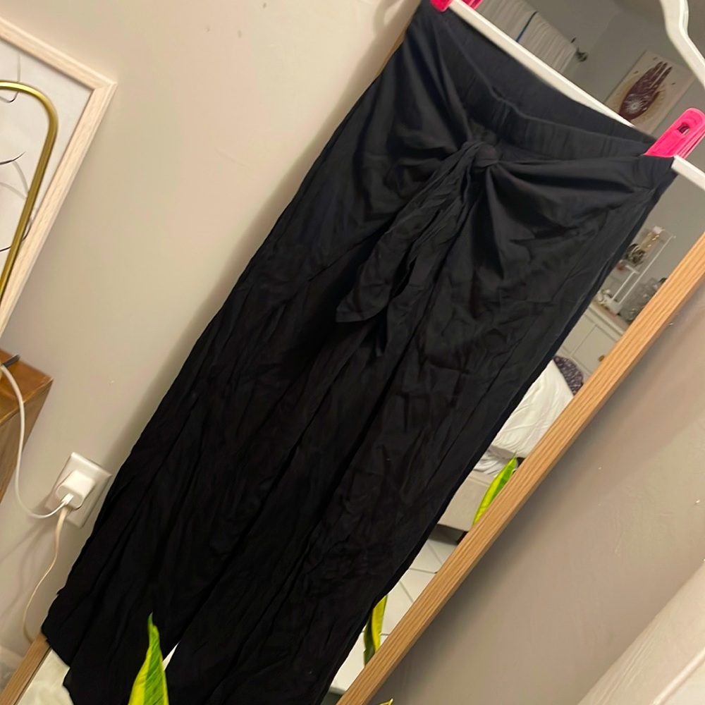 black beach pants